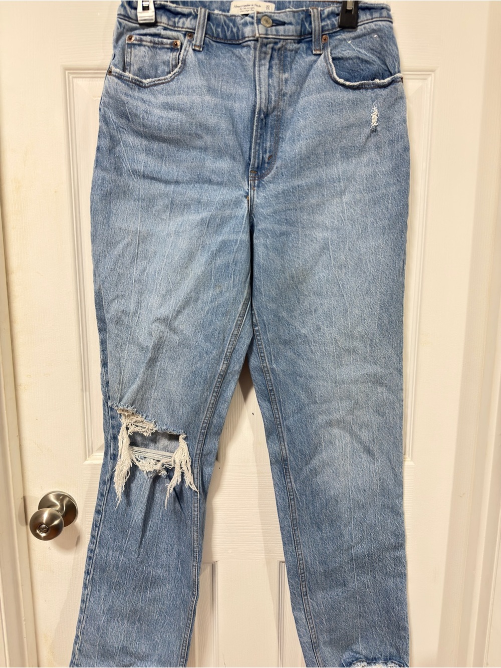 Abercrombie & Fitch Light Blue 90’s Straight